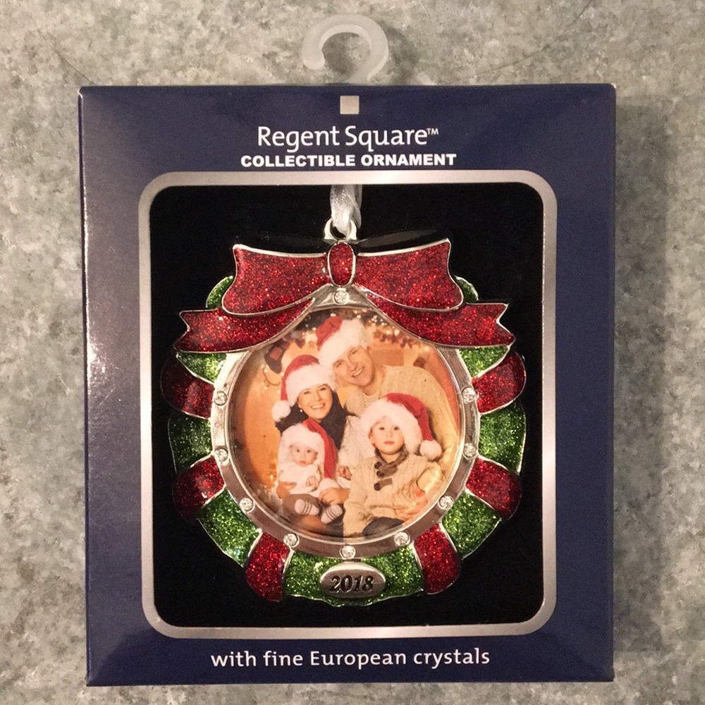 CHRISTMAS ORNAMENT PHOTO FRAME (2018)